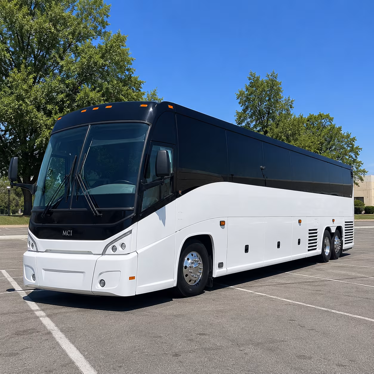 bus rentals for fontana employers near the 210 and i 15 interchange