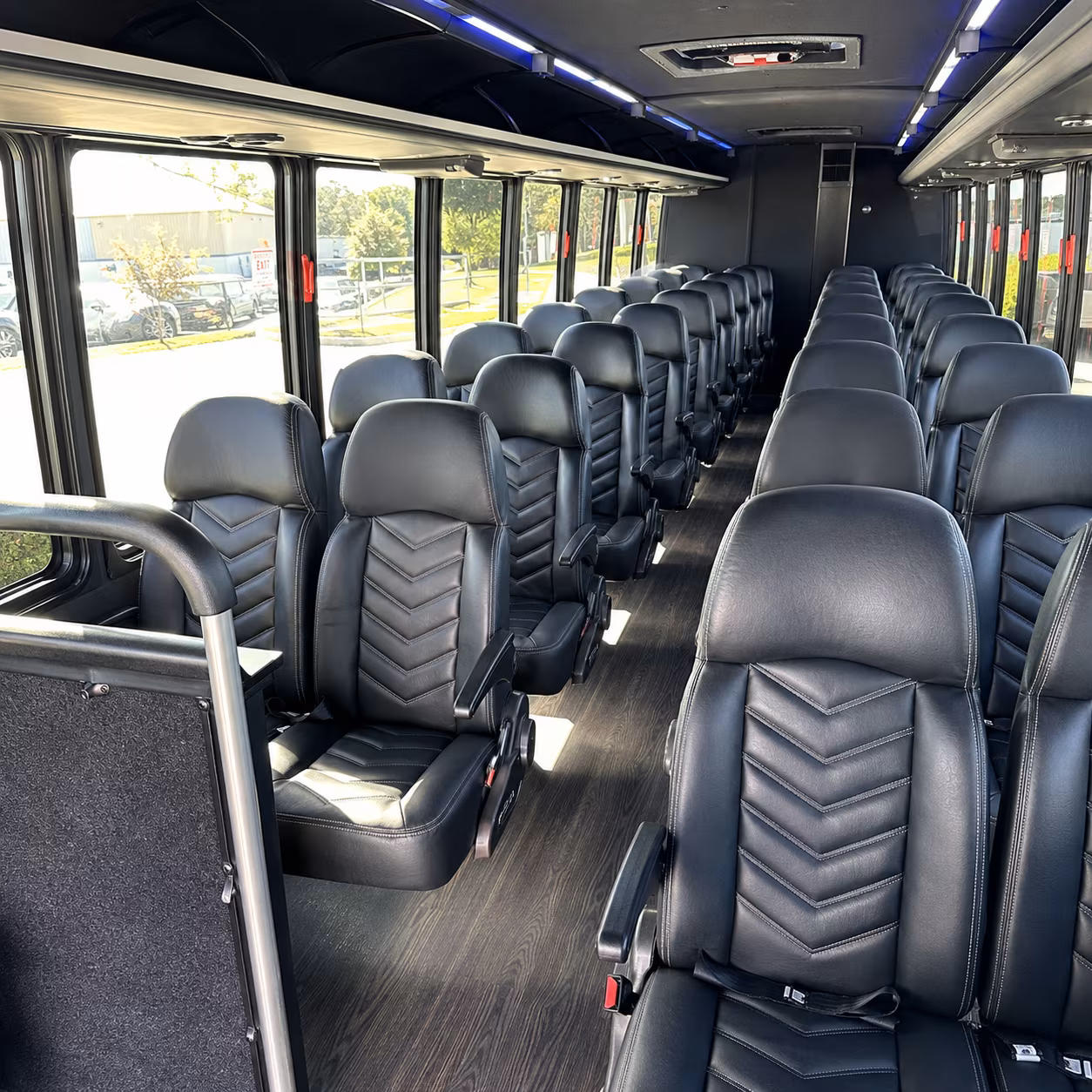bus rentals for multi day fontana wedding weekends