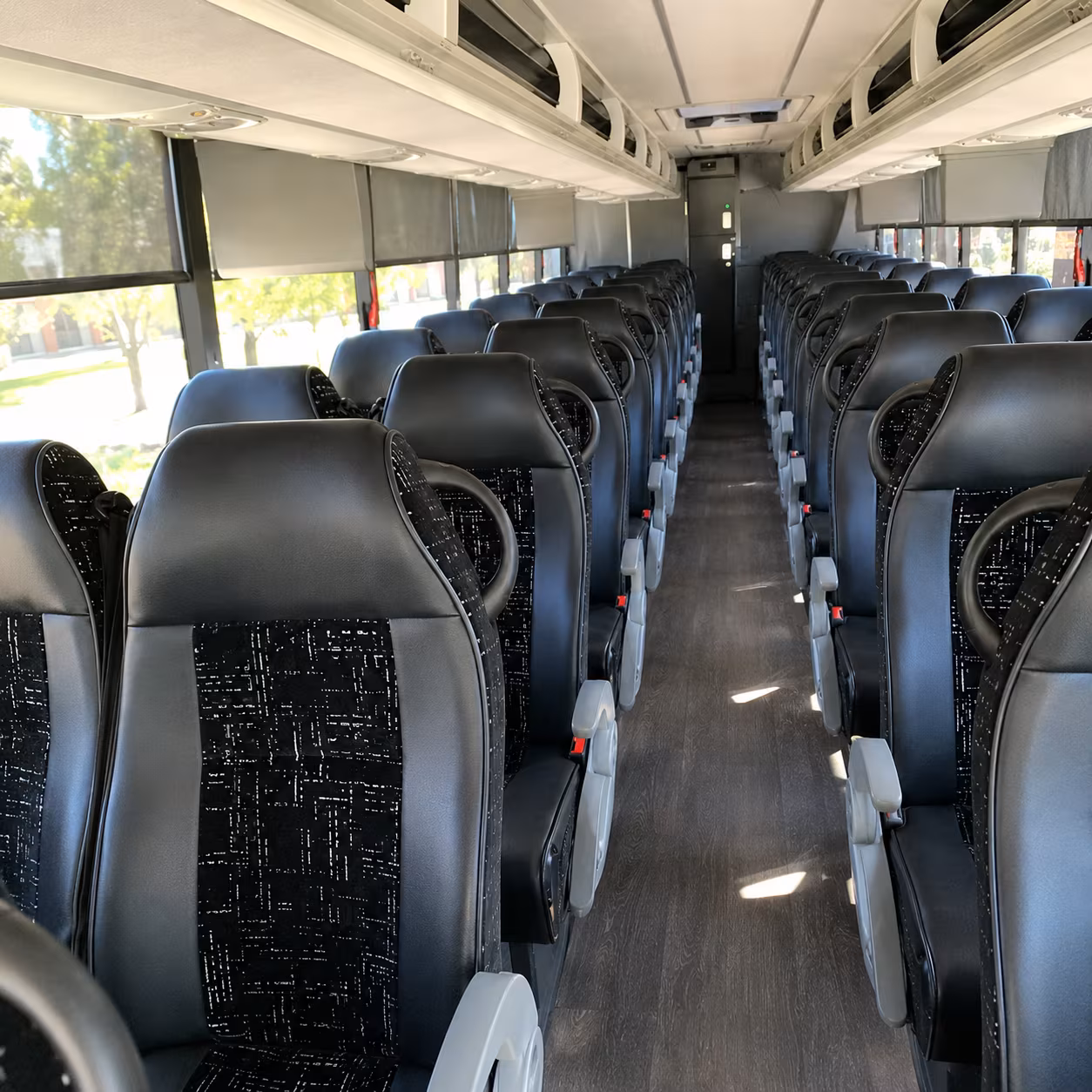charter buses for fontana wedding guest shuttles between hotels and venues