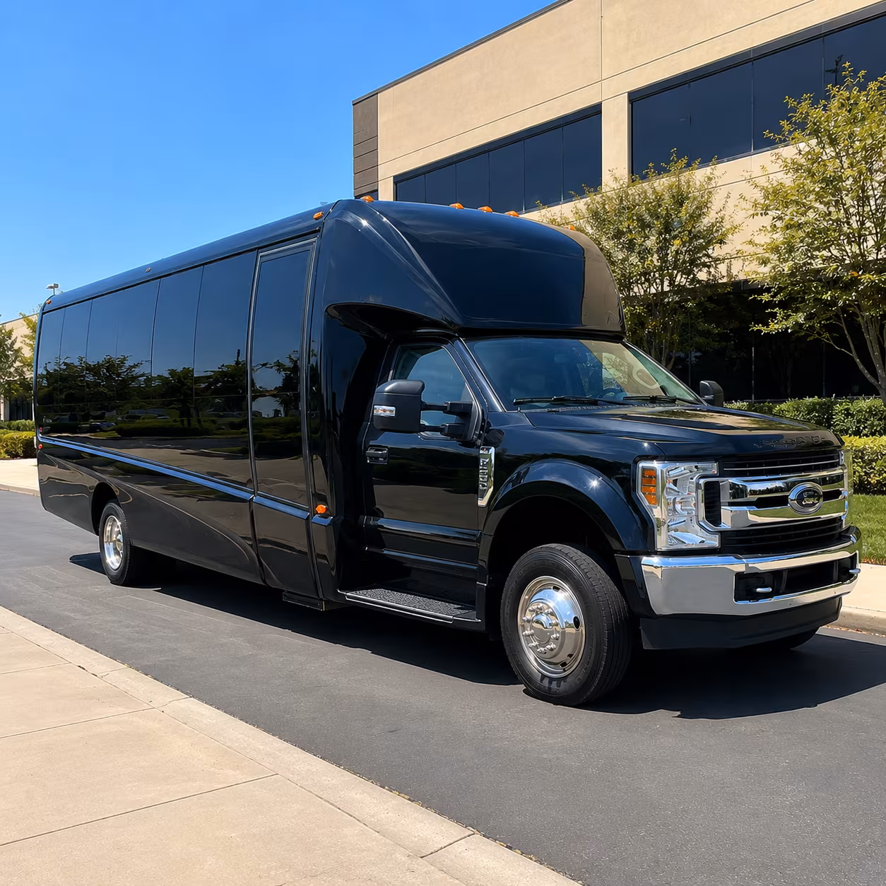 college campus visit buses for fontana high school groups