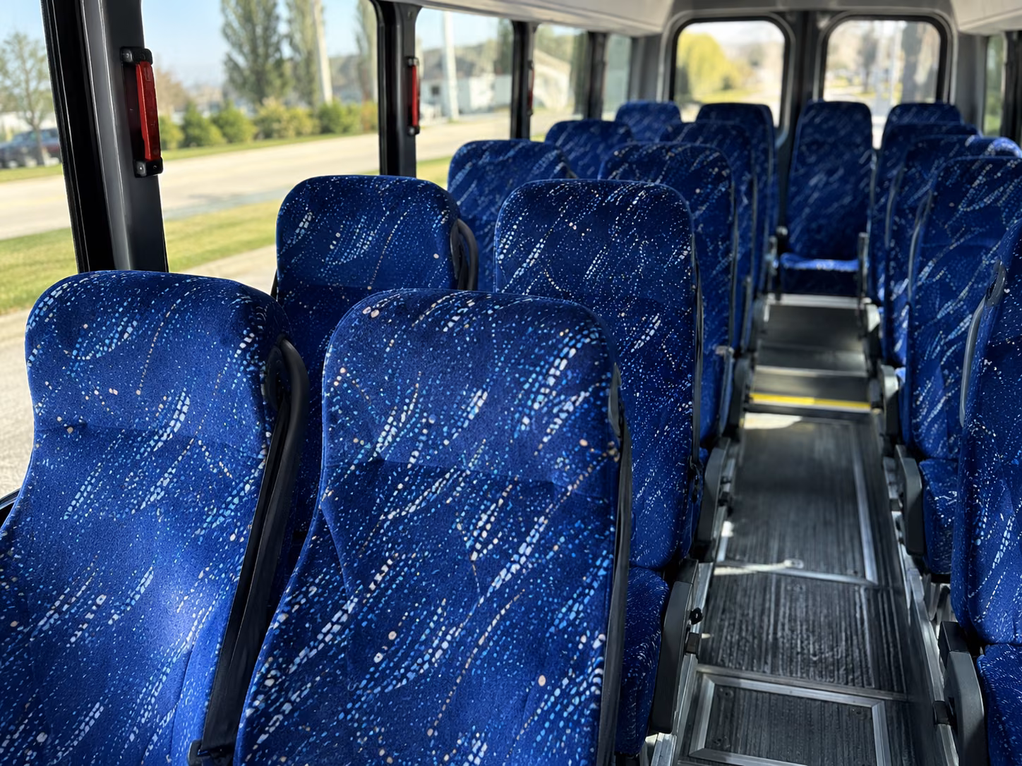 fontana 20 passenger minibus interior