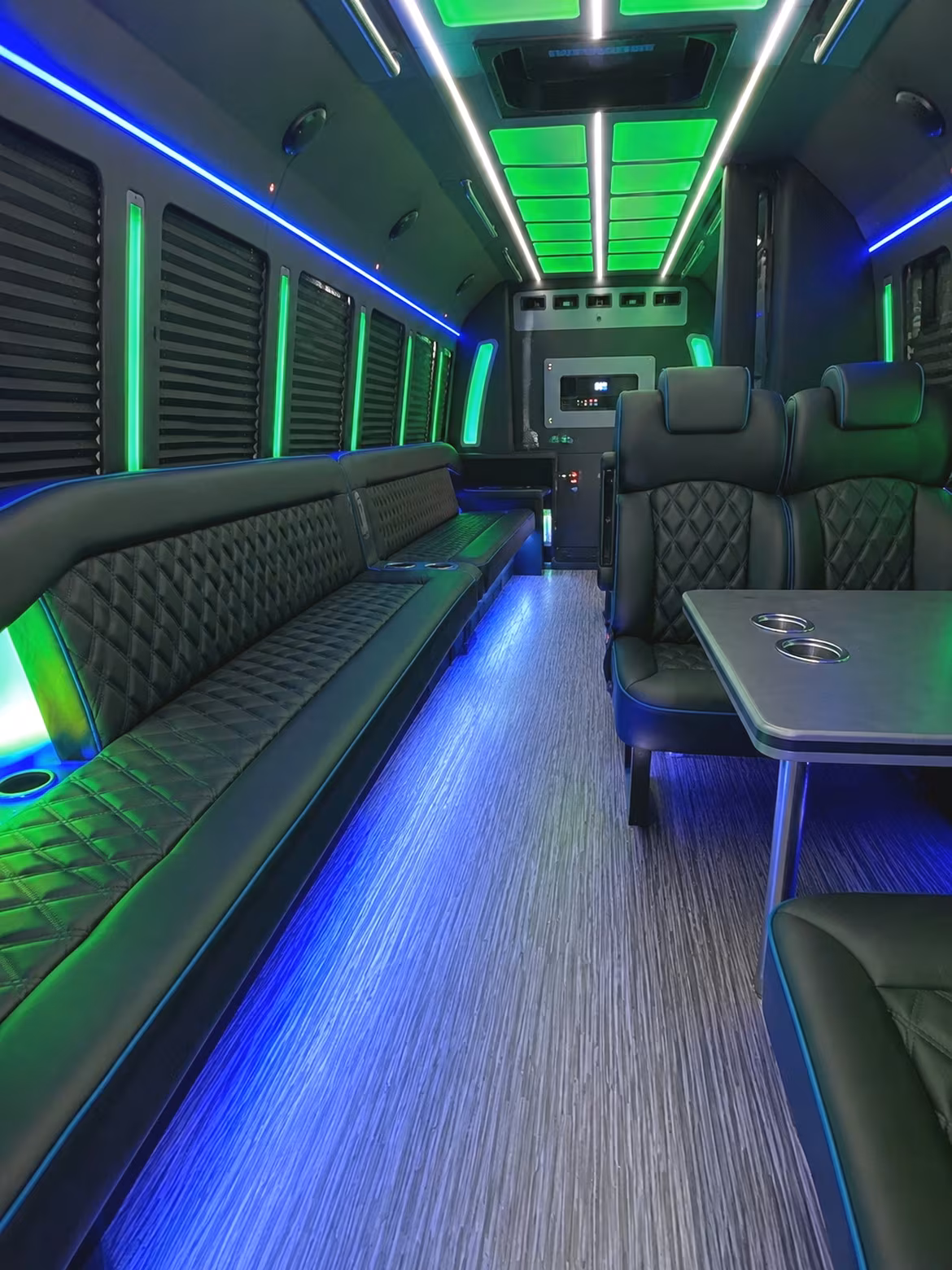 fontana area concert live event venues party bus rental