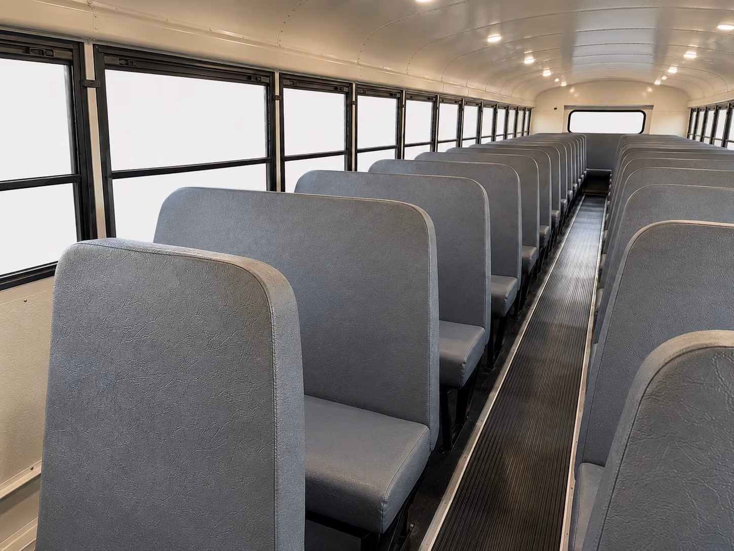 fontana school bus inside
