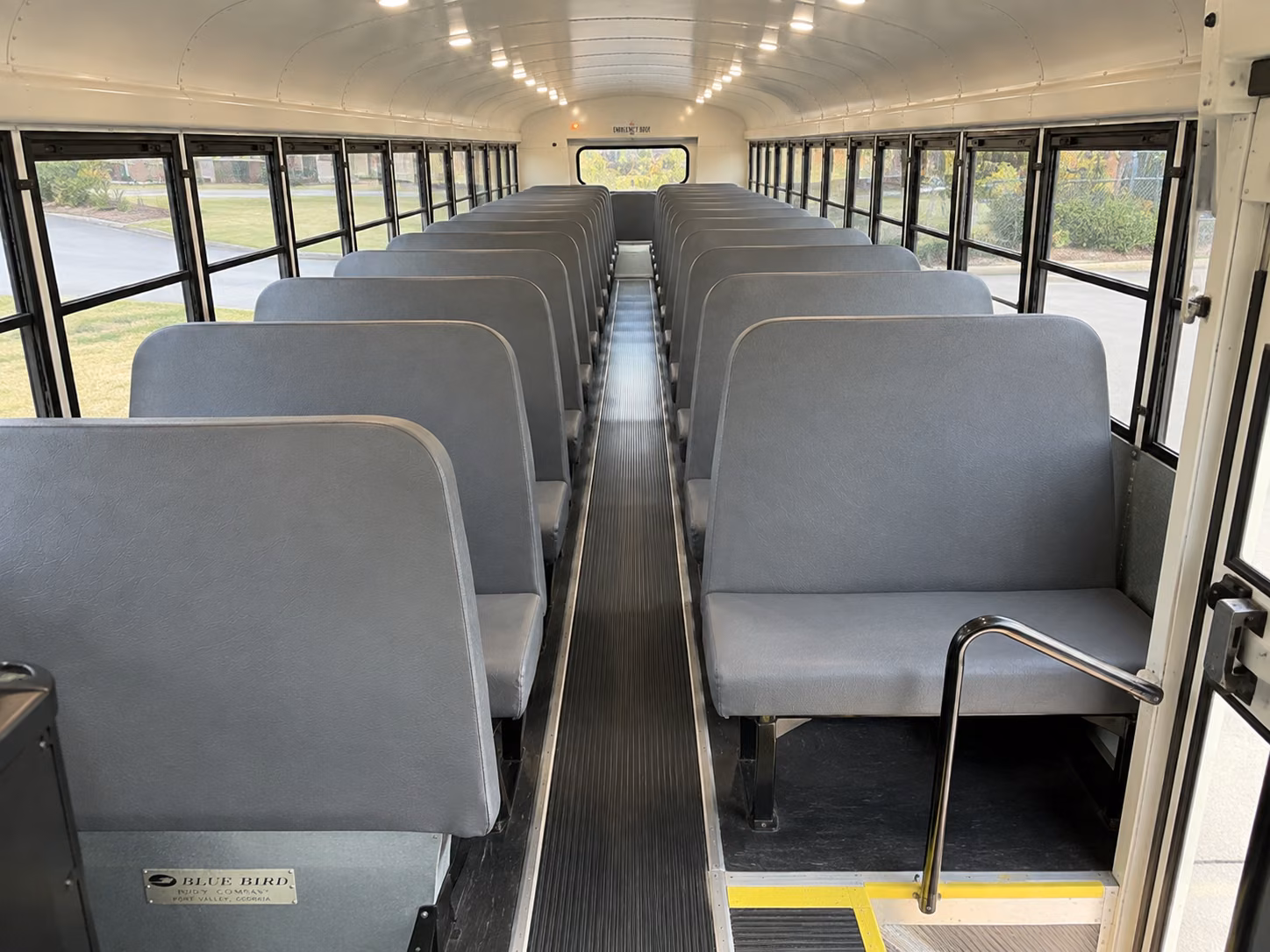 fontana school bus interior