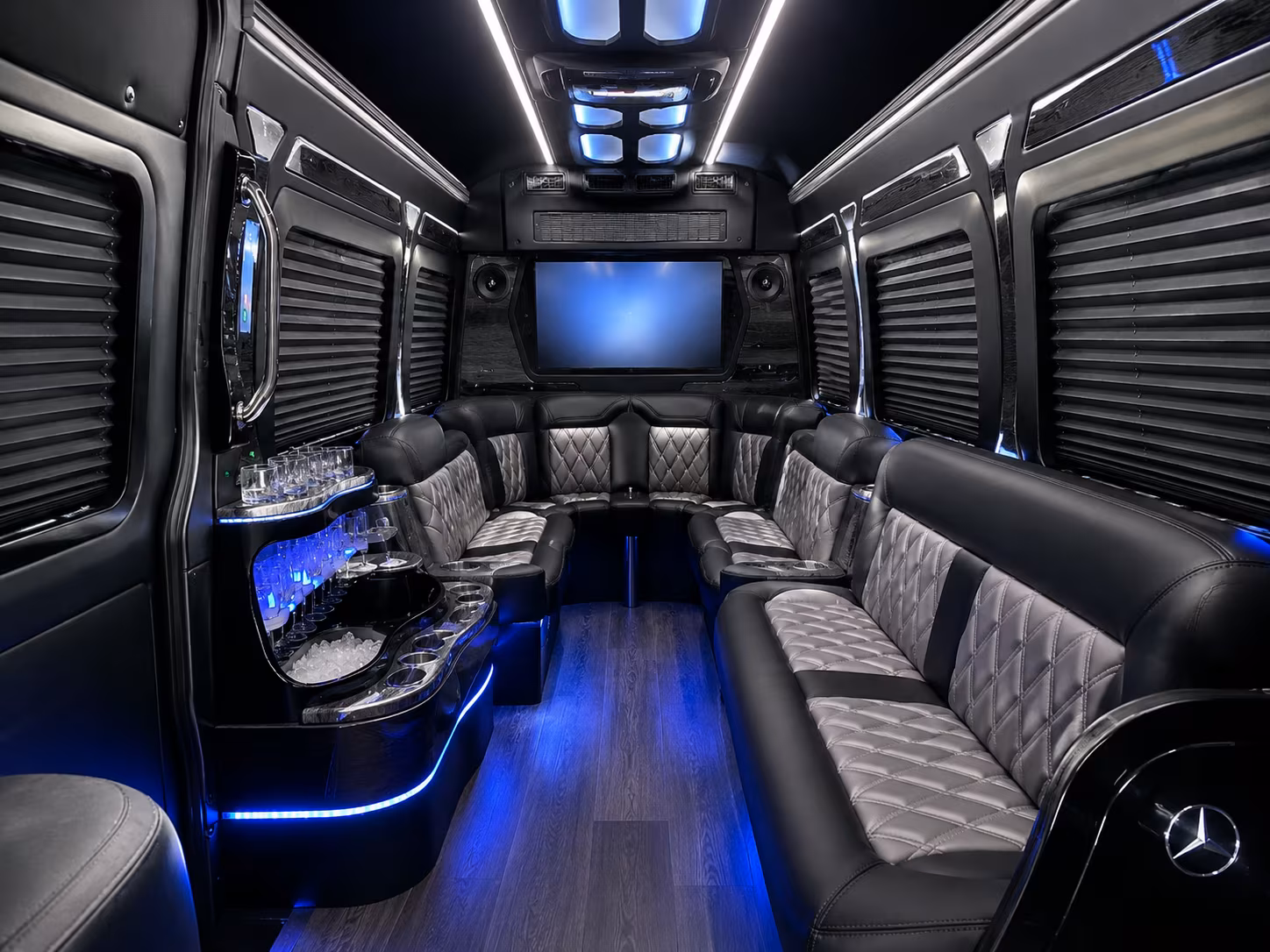 fontana sprinter limousine interior