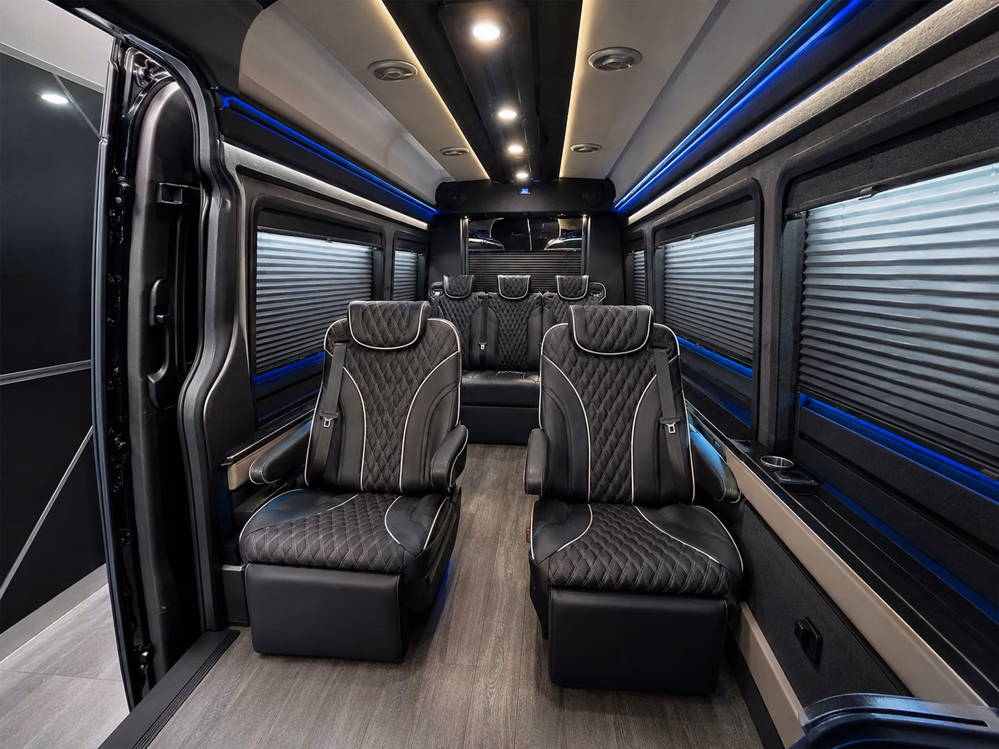 fontana sprinter van with driver interior