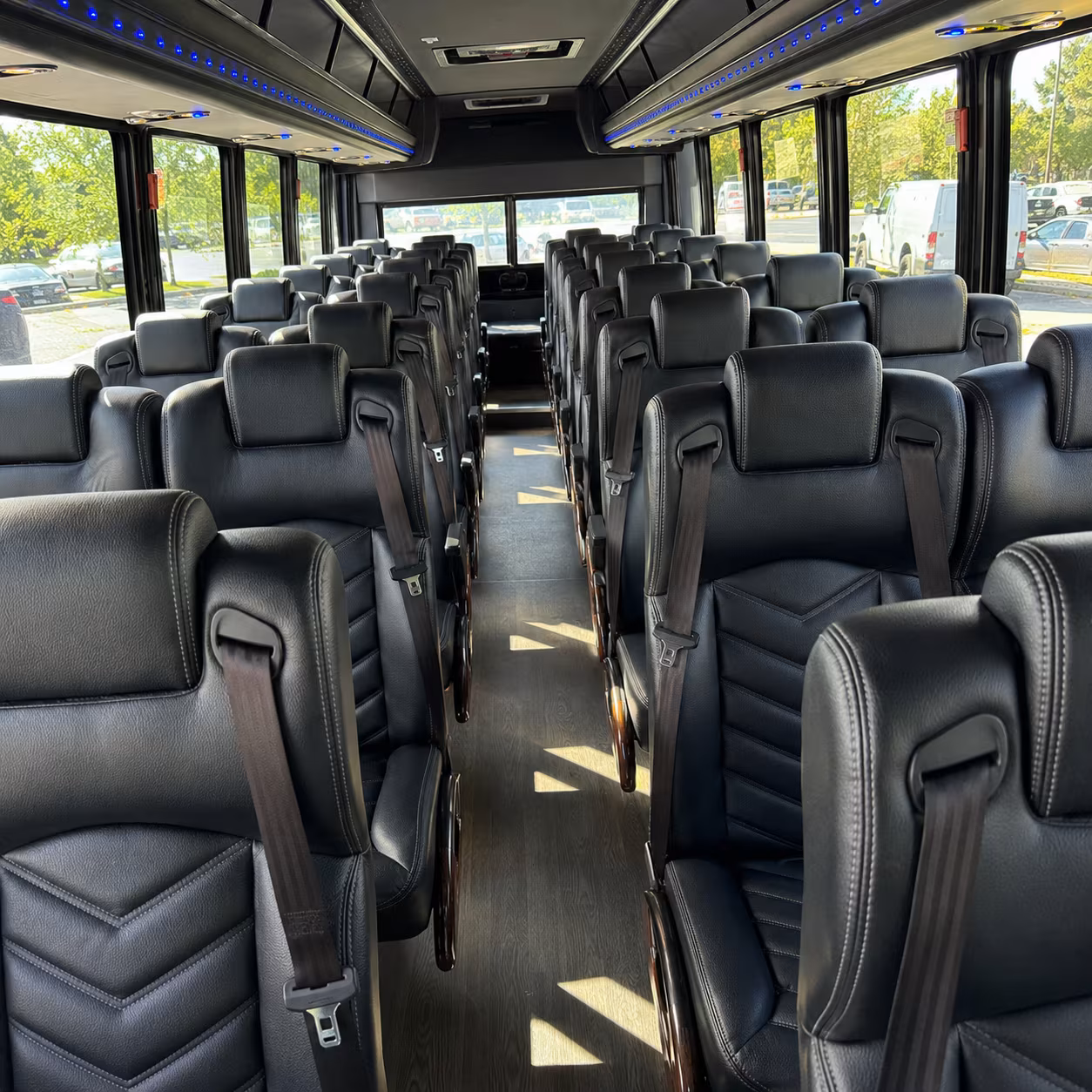 fontana wine tour brewery transportation onboard seating
