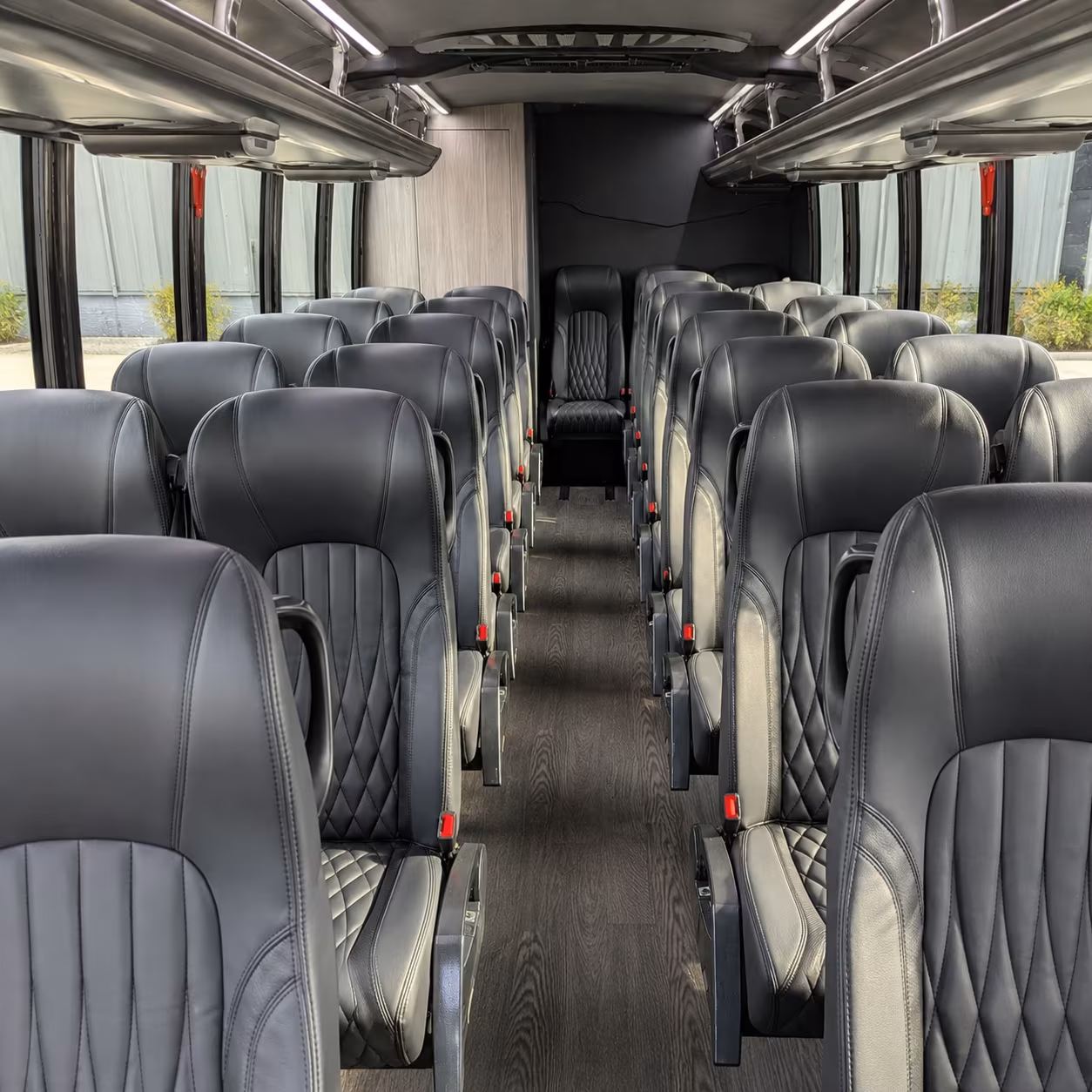 minibuses and charter buses for ontario reign hockey and ducks games