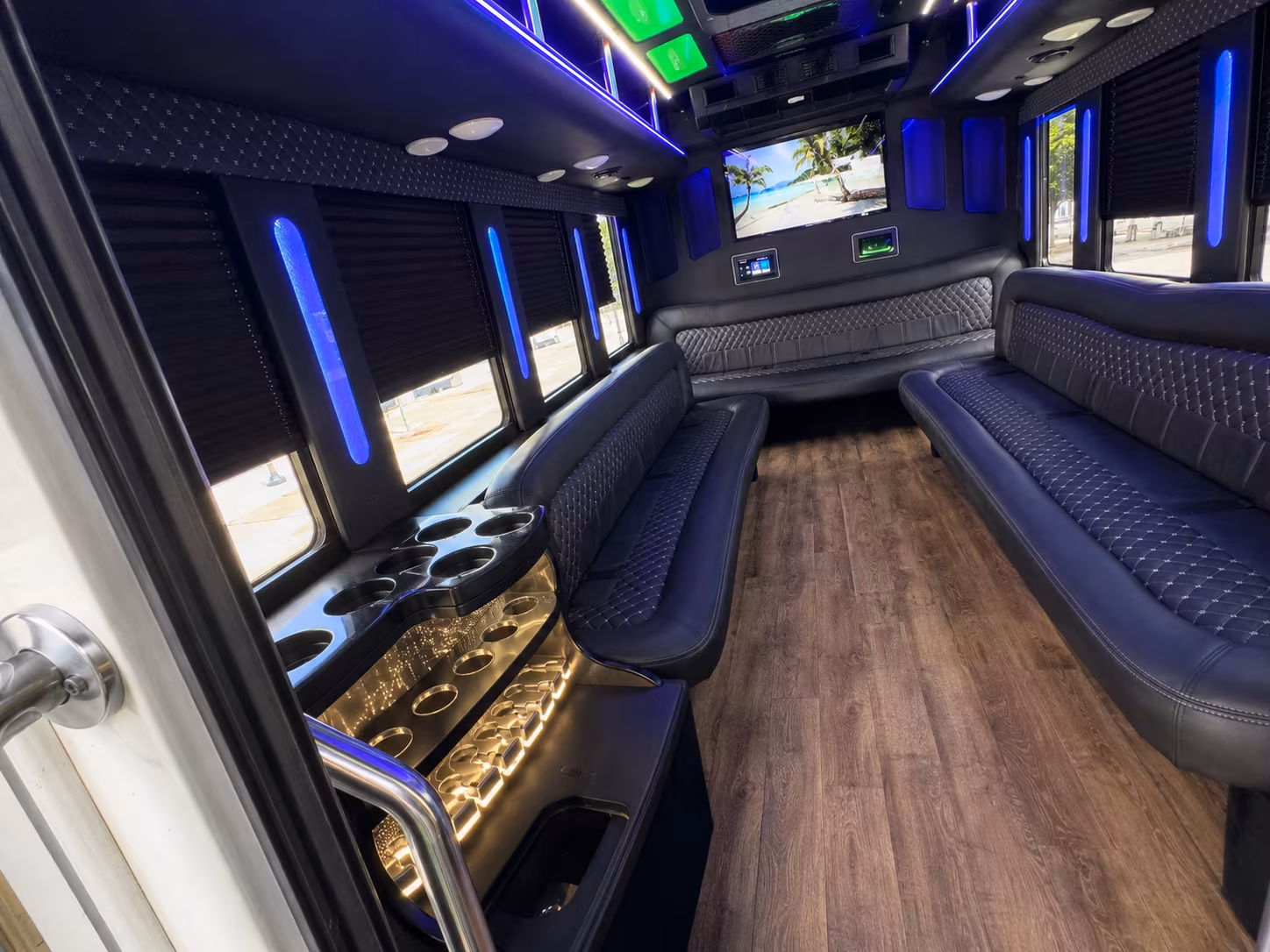 new years eve party bus rental