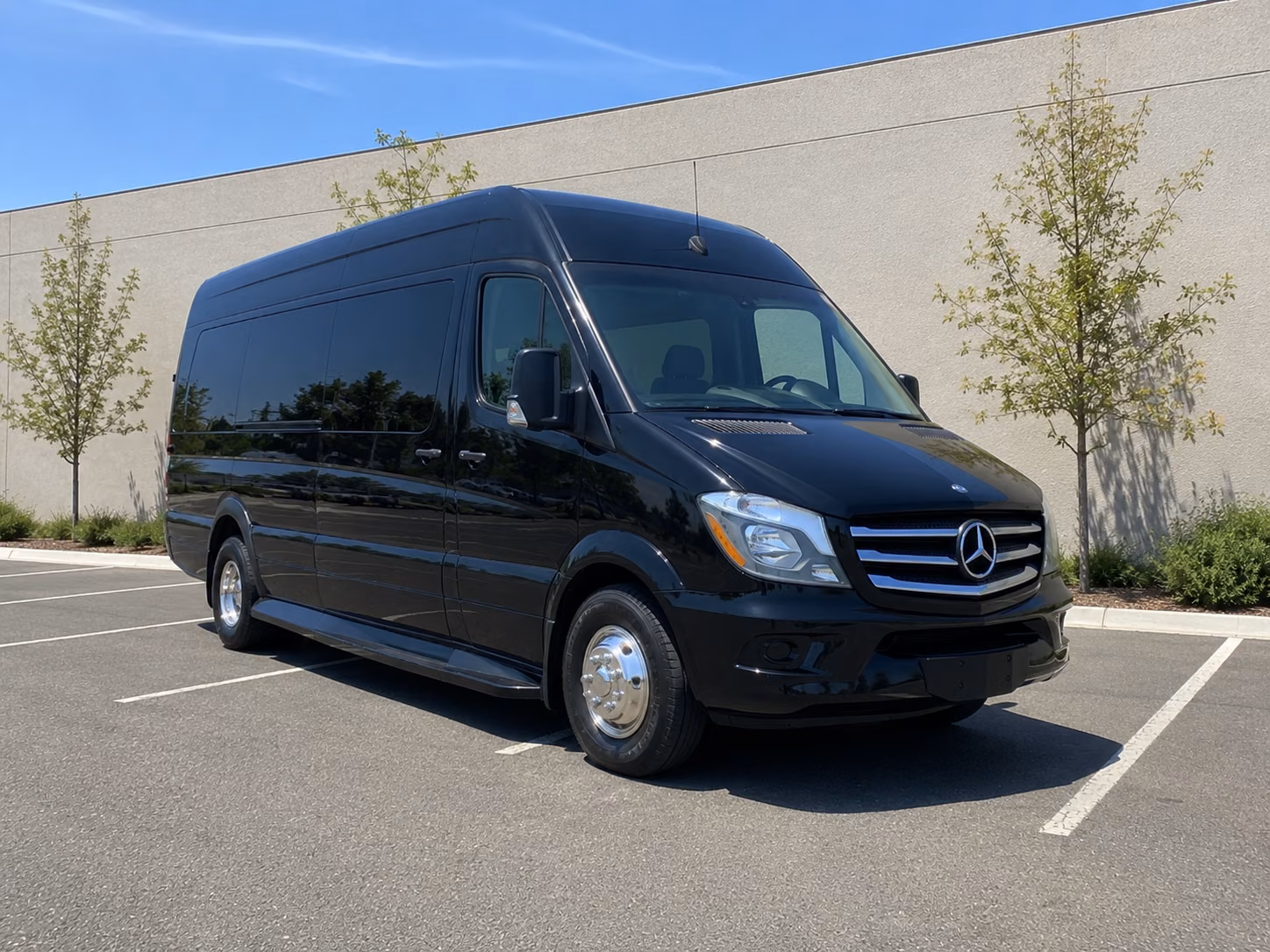 sprinter vans and minibuses for small executive teams in fontana