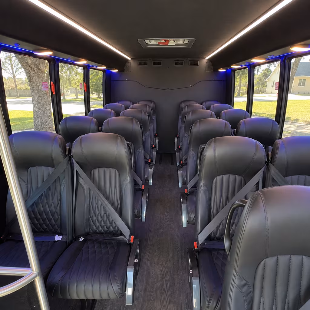 what kind of bus am i looking for and how does that change the price in fontana